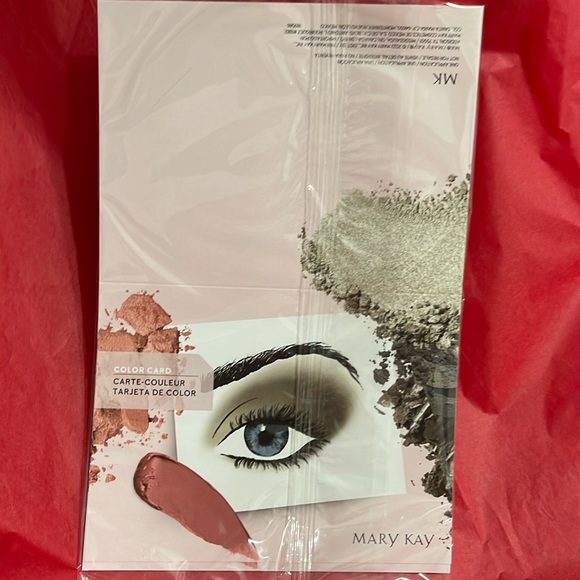 MARY KAY BLUE 💙 EYED 5 PIECE COLOR CARD TRIAL SET 5 COLOR CARDS IN PK - Picture 2 of 5